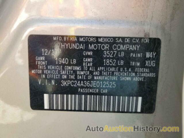 HYUNDAI ACCENT SE, 3KPC24A36JE012525