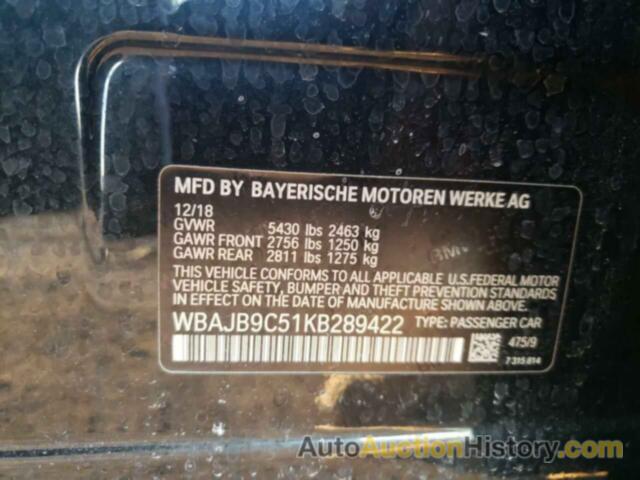 BMW M5, WBAJB9C51KB289422