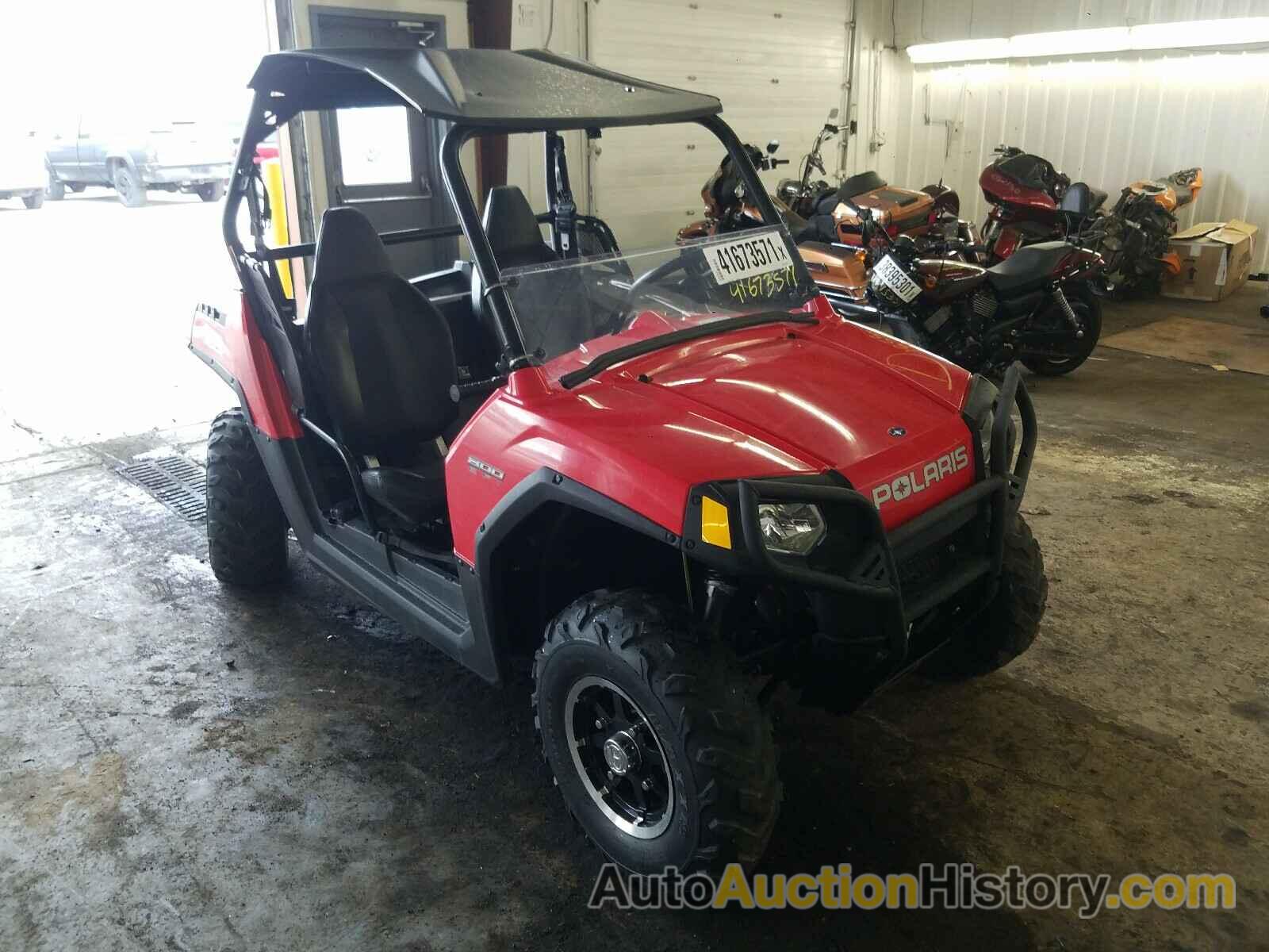 2009 POLA RANGER RZR RZR, 4XAVH76A69D816943