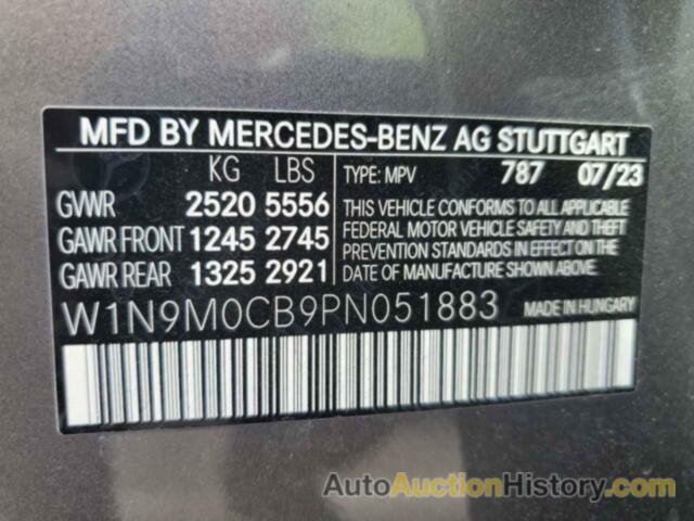 MERCEDES-BENZ EQB 250+ 250+, W1N9M0CB9PN051883