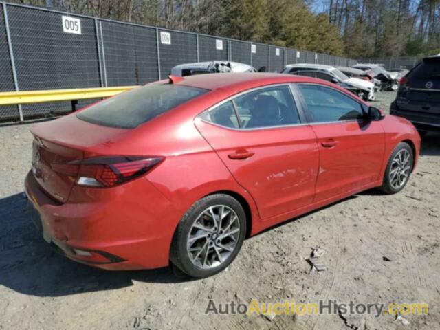 HYUNDAI ELANTRA SEL, 5NPD84LFXLH529254