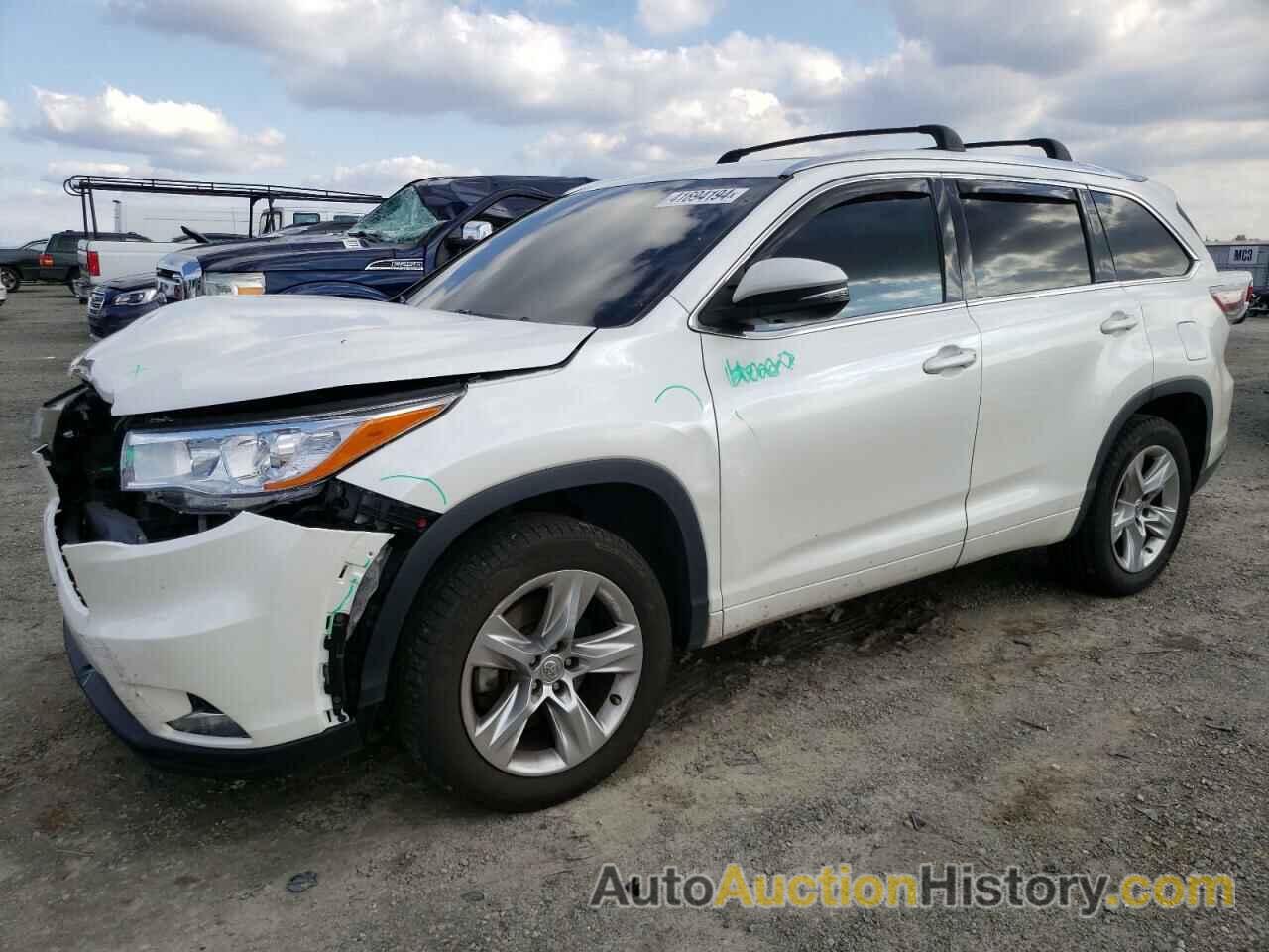 TOYOTA HIGHLANDER LIMITED, 5TDYKRFH5FS096681