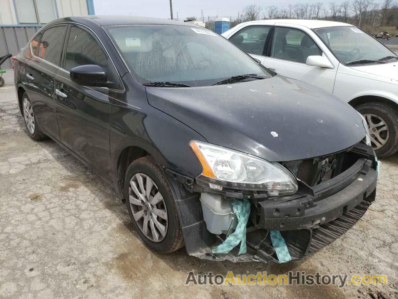 2014 NISSAN SENTRA S, 3N1AB7AP1EL622252