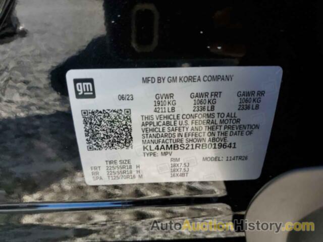 BUICK ENCORE PREFERRED, KL4AMBS21RB019641