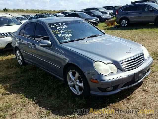 2006 MERCEDES-BENZ C GENERATION 2006 230, WDBRF52H16A912157