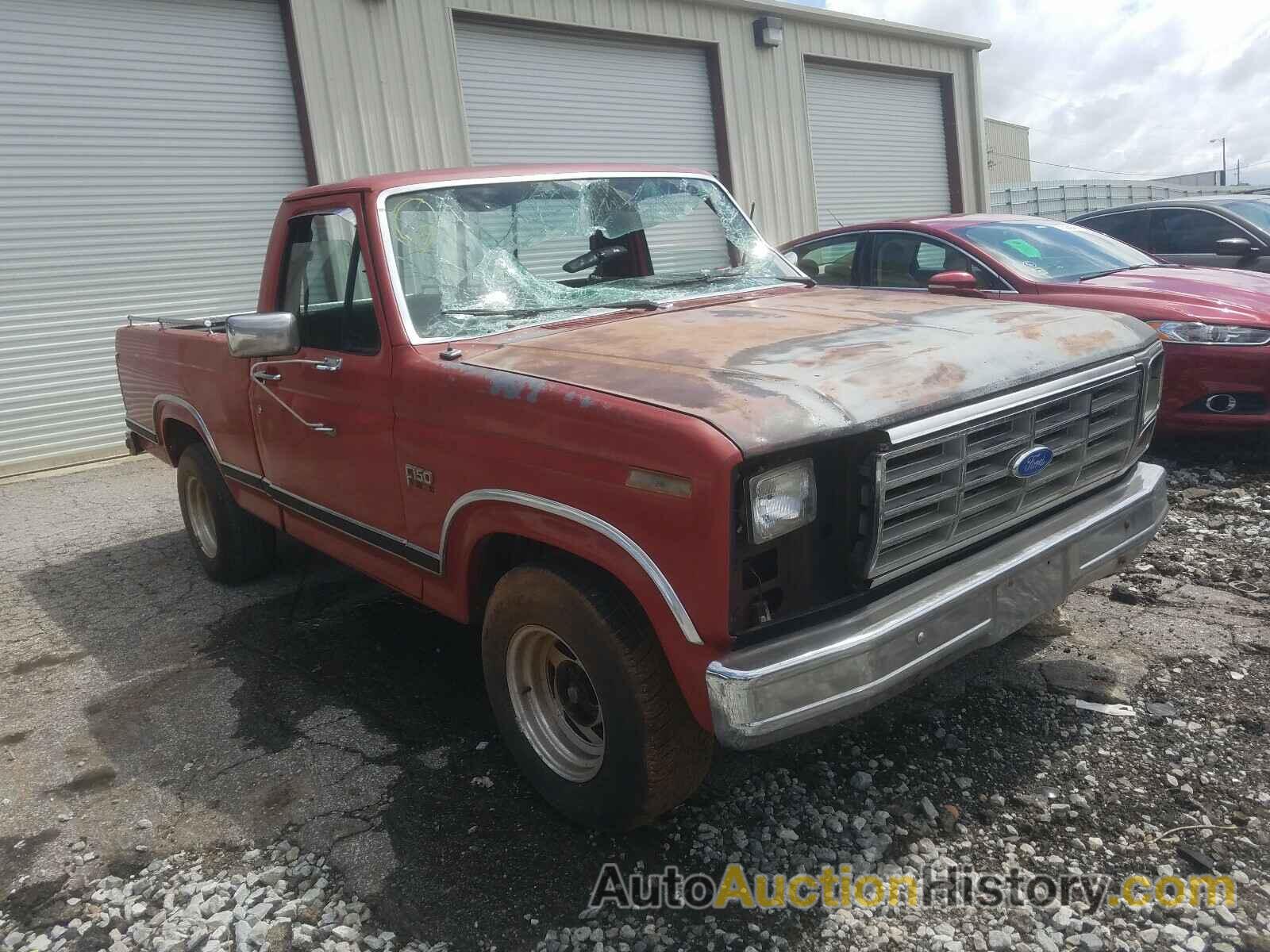 1986 FORD F150, 1FTCF15N3GLA33797