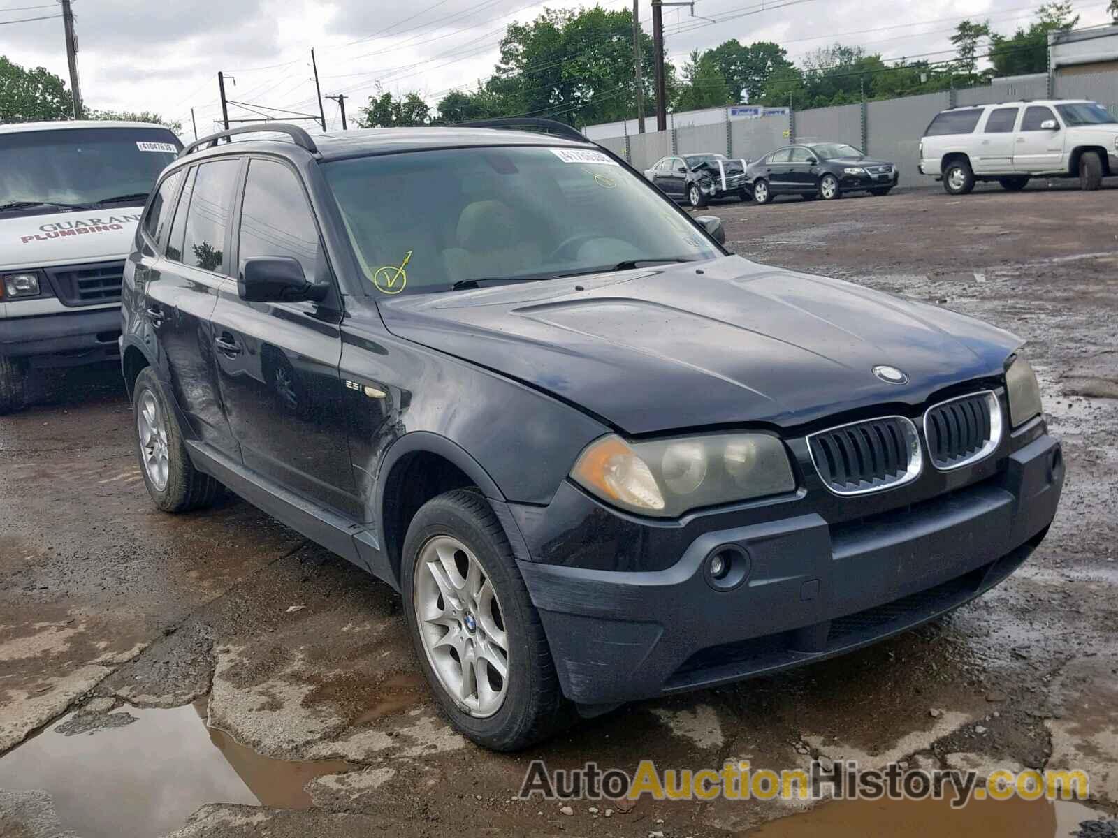 2004 BMW X3 2.5I, WBXPA73414WC39892