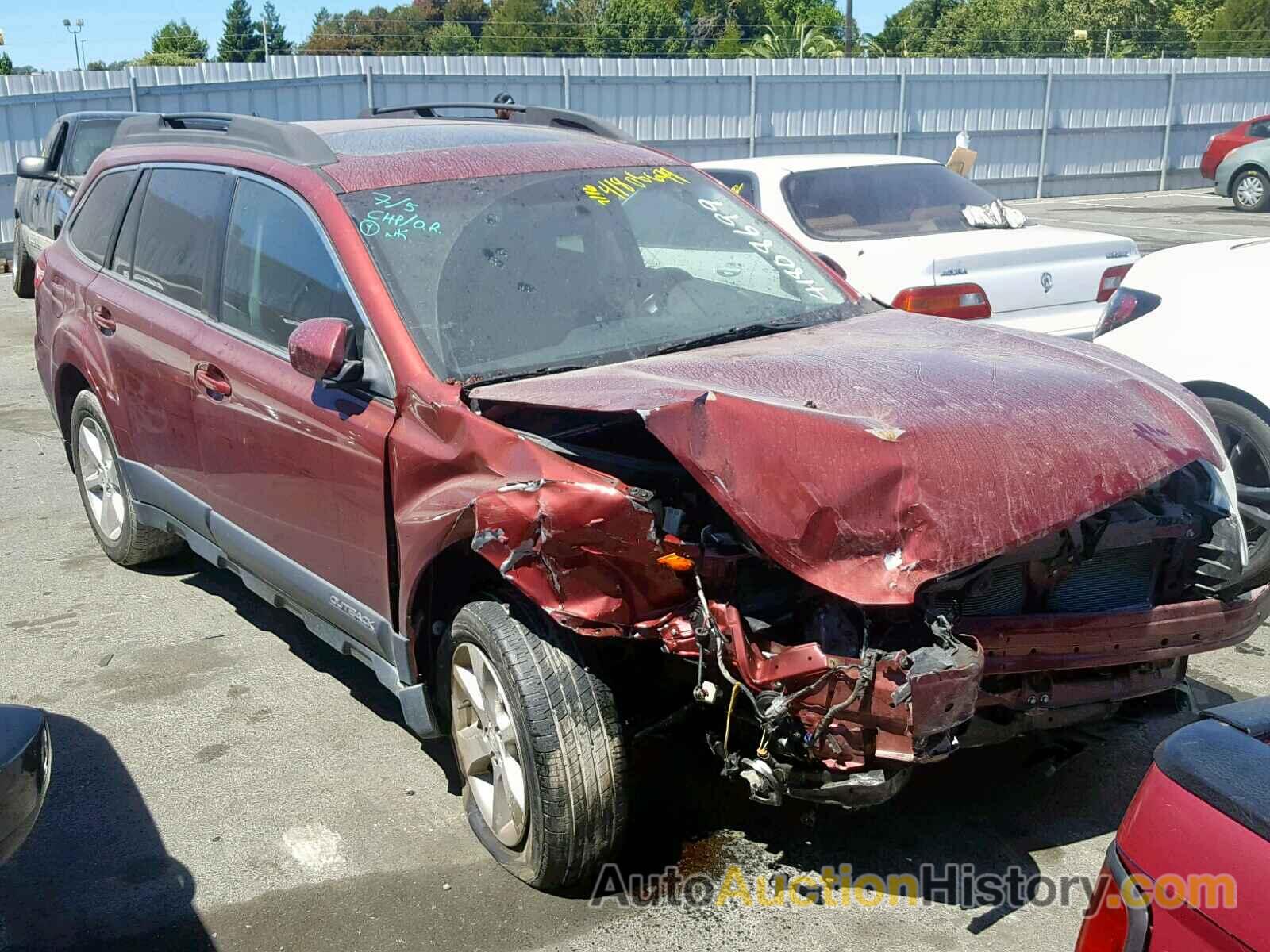 2014 SUBARU OUTBACK 2.5I LIMITED, 4S4BRBLC7E3312219