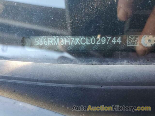 HONDA CRV EXL, 5J6RM3H7XCL029744