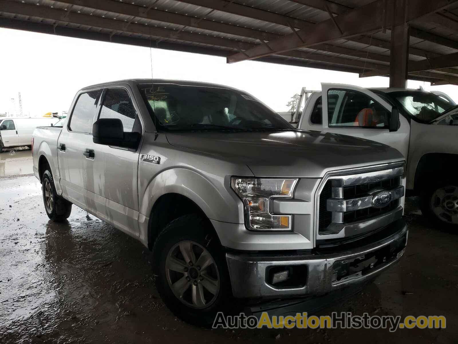 2016 FORD F150 SUPERCREW, 1FTEW1C86GKD42546