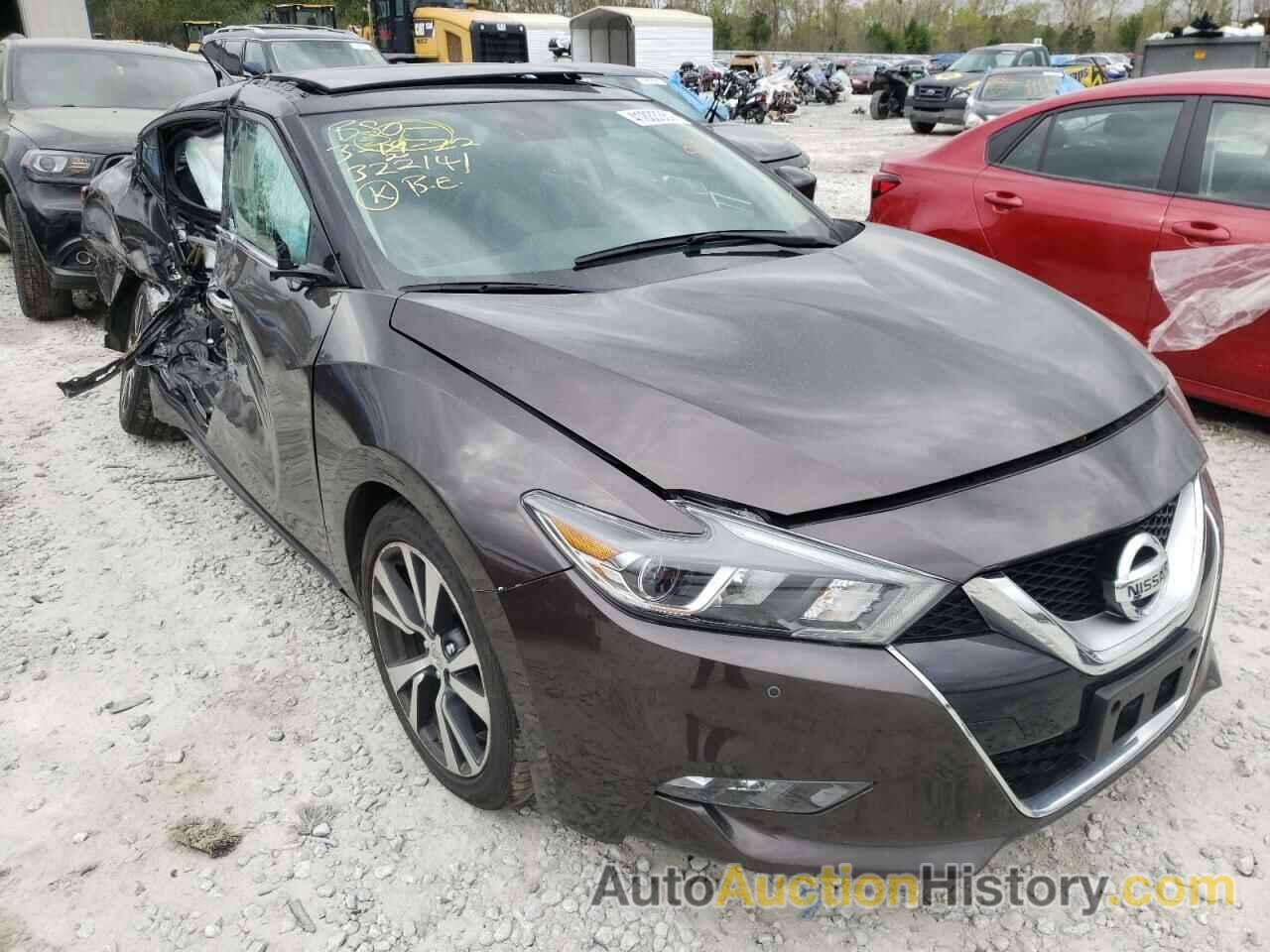 2016 NISSAN MAXIMA 3.5S, 1N4AA6AP6GC432963