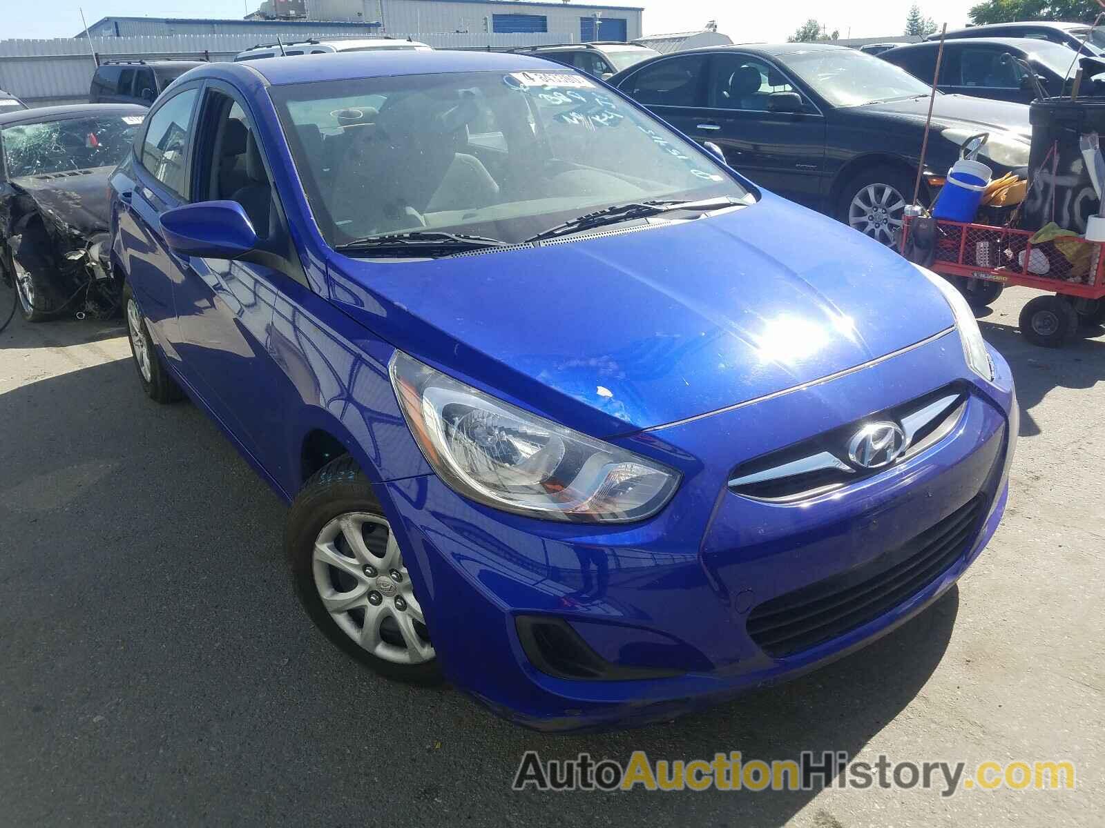 2013 HYUNDAI ACCENT GLS, KMHCT4AE0DU332598