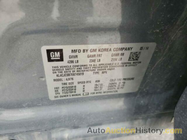 BUICK ENCORE, KL4CJCSB7EB745019