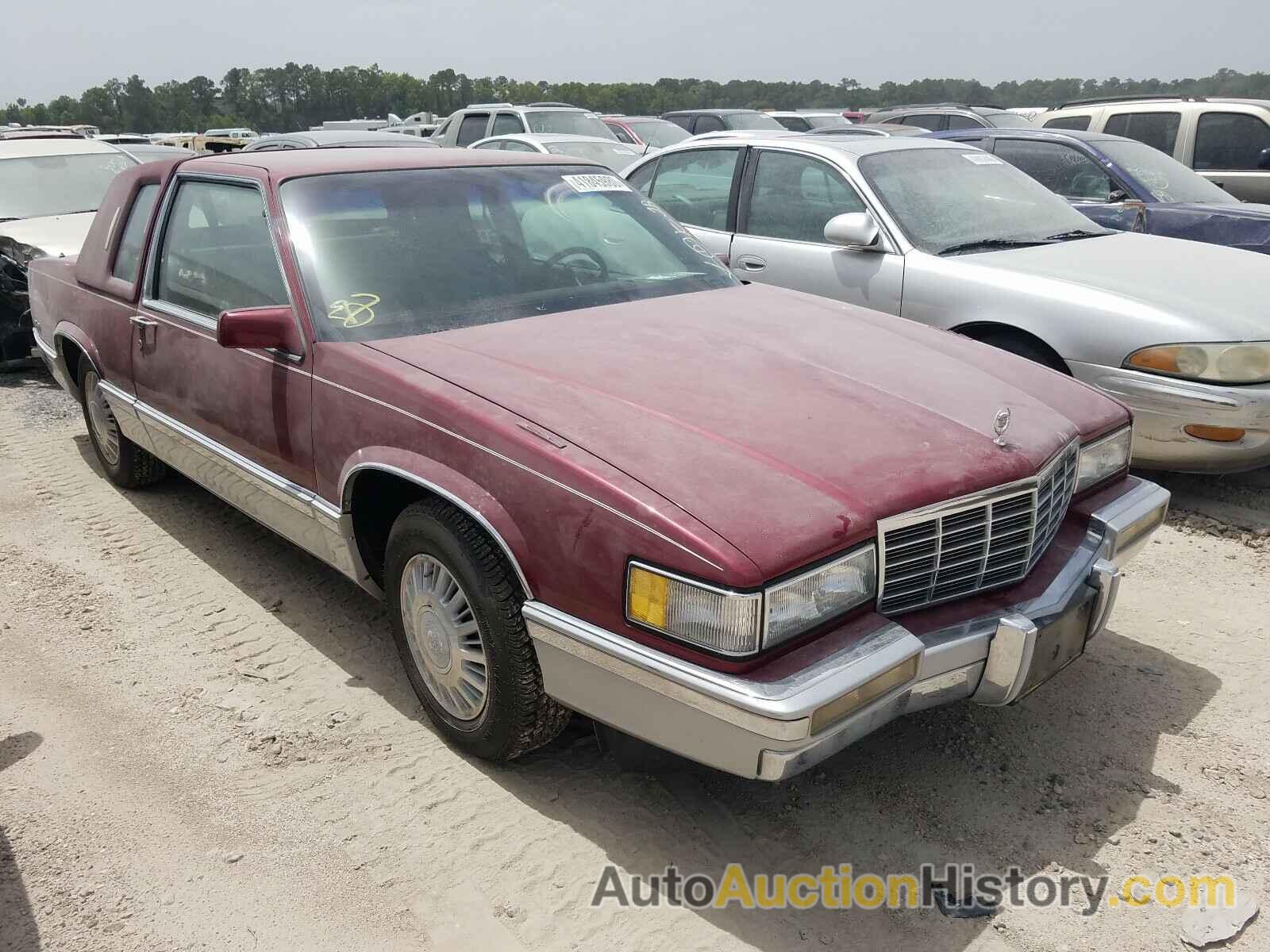 1992 CADILLAC DEVILLE, 1G6CD13B8N4247130