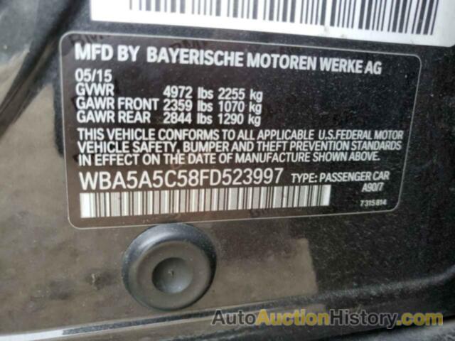 BMW 5 SERIES I, WBA5A5C58FD523997