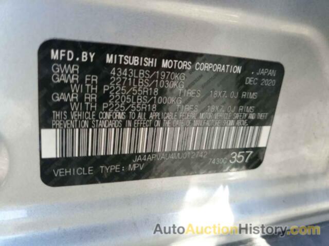 MITSUBISHI OUTLANDER SE, JA4APVAU4MU012742