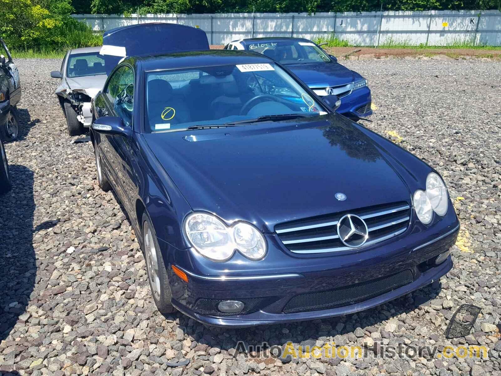 2003 MERCEDES-BENZ CLK 500, WDBTJ75J83F049760