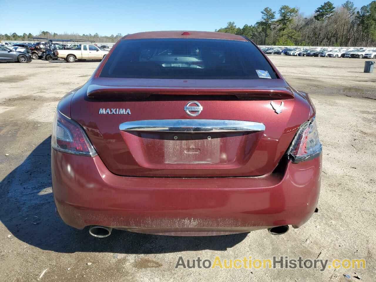 NISSAN MAXIMA S, 1N4AA5AP6CC814849