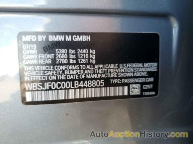 BMW M5 BASE, WBSJF0C00LB448805