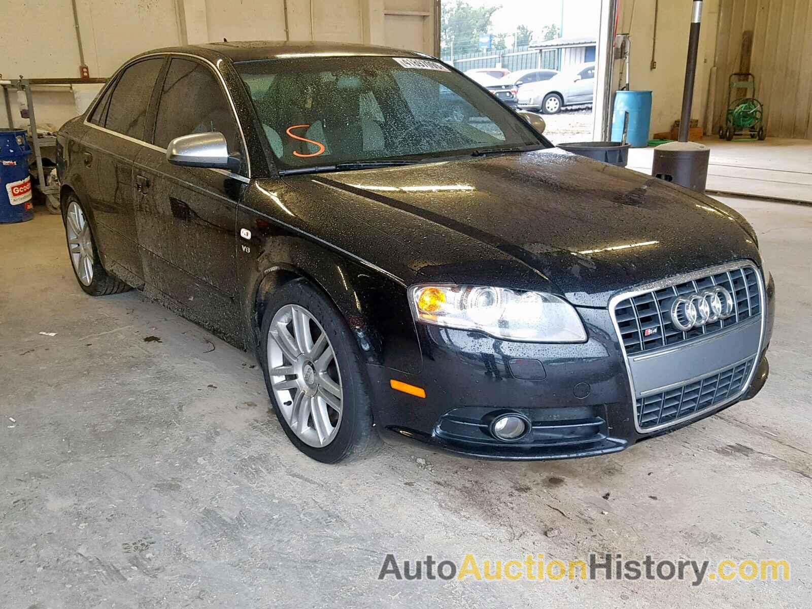 2007 AUDI NEW S4 QUATTRO, WAUGL78E47A240295