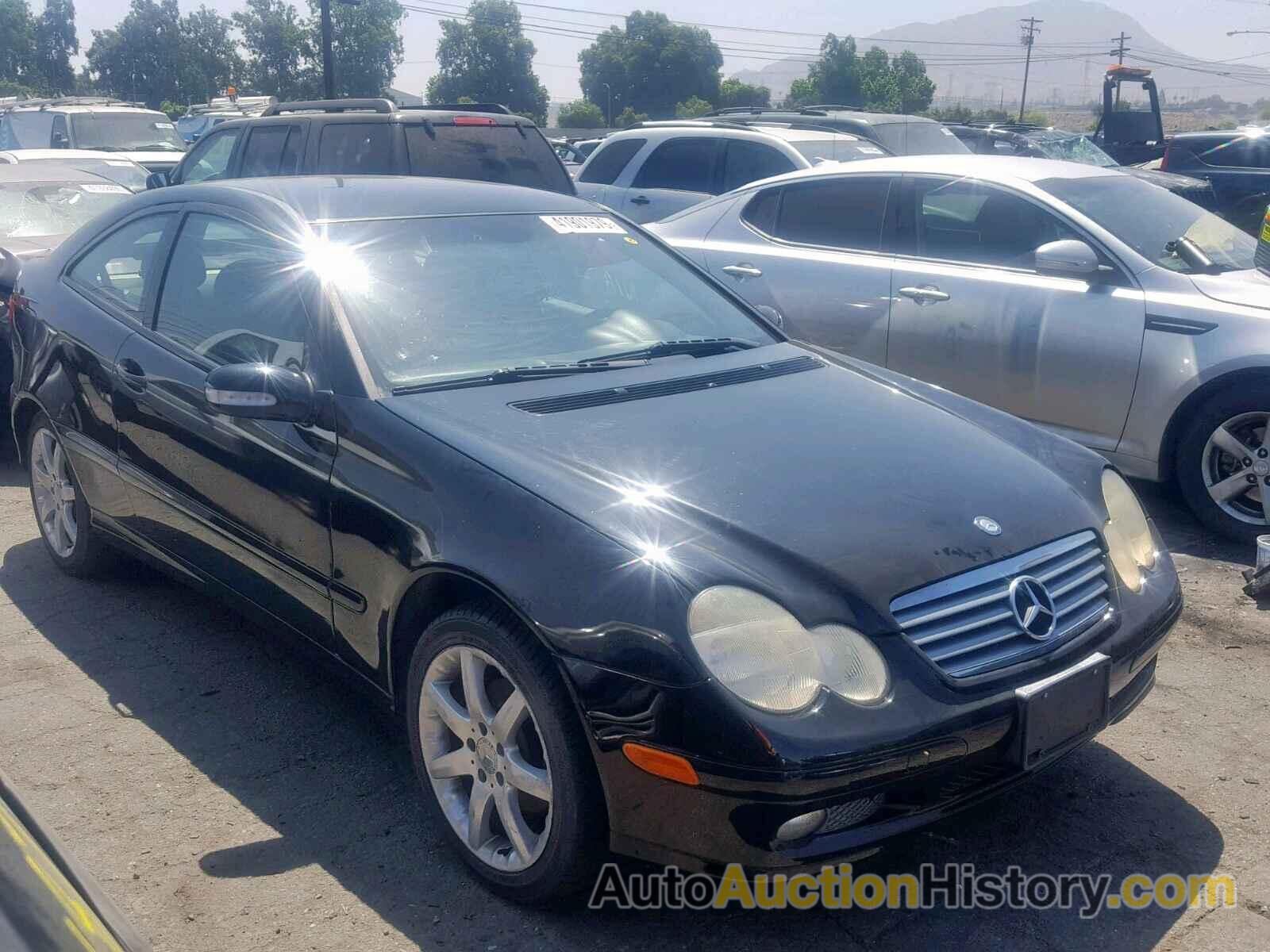 2004 MERCEDES-BENZ C 230K SPORT COUPE, WDBRN40J74A593220