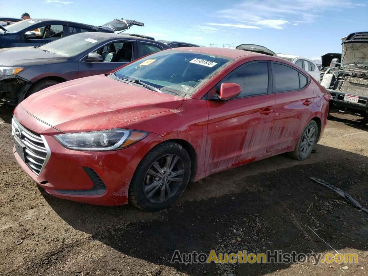 2018 HYUNDAI ELANTRA SEL, 5NPD84LF7JH339487