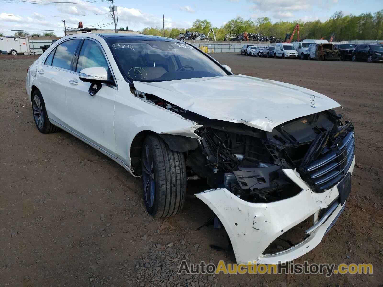 2018 MERCEDES-BENZ S CLASS 560 4MATIC, WDDUG8GB8JA374182