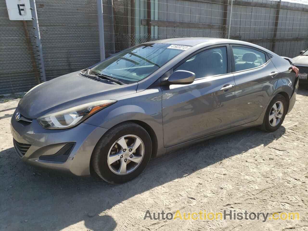 2014 HYUNDAI ELANTRA SE, 5NPDH4AE3EH485577