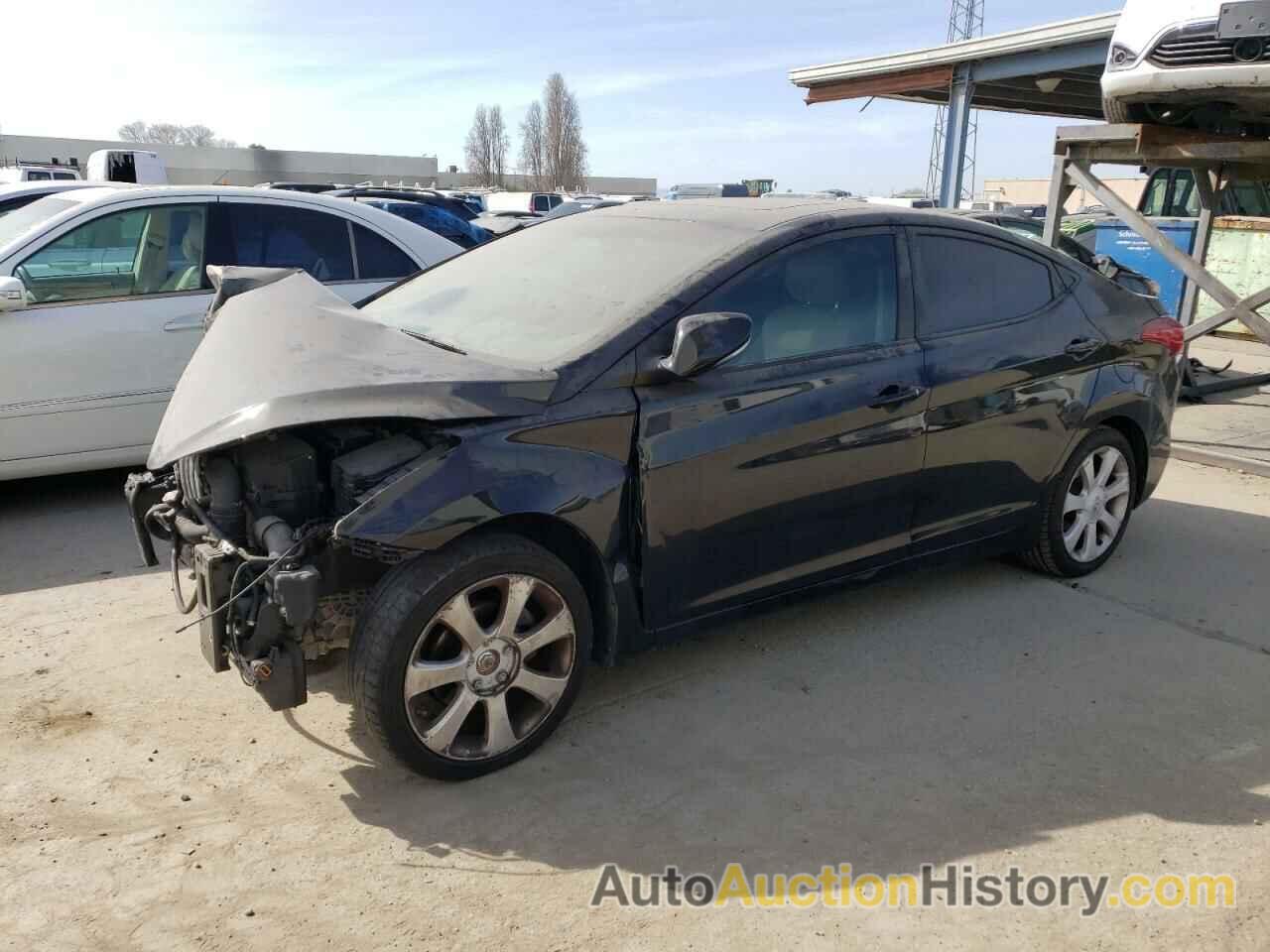 2012 HYUNDAI ELANTRA GLS, 5NPDH4AE7CH103001