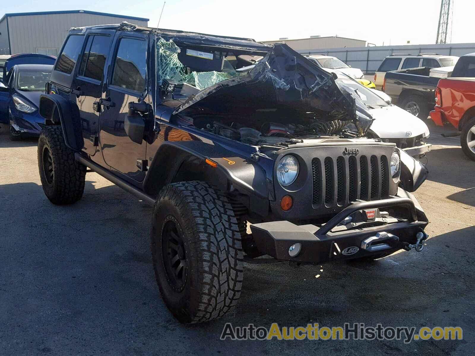 2012 JEEP WRANGLER UNLIMITED SPORT, 1C4BJWDGXCL289309