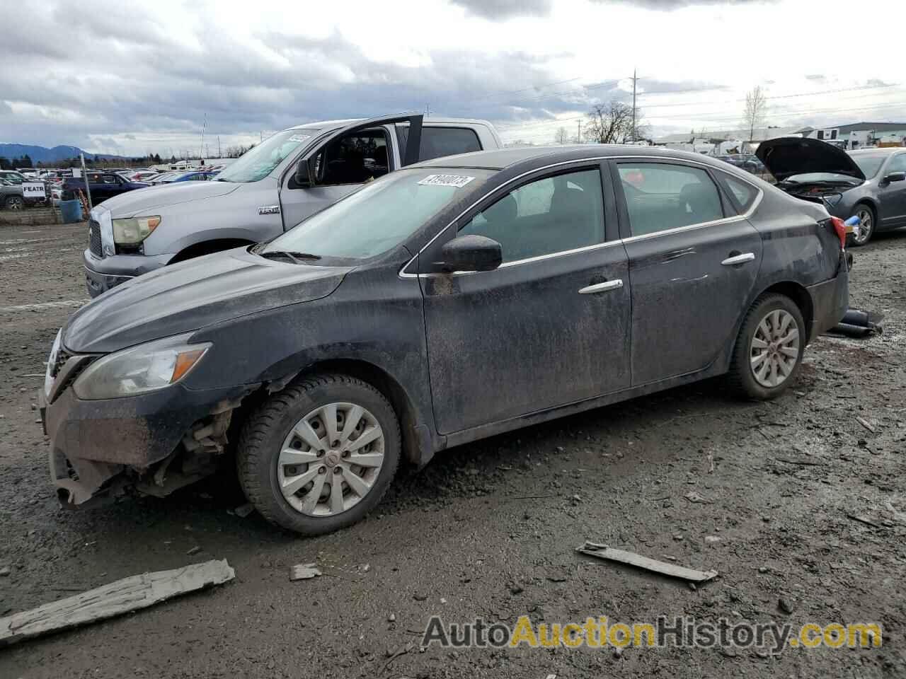 2016 NISSAN SENTRA S, 3N1AB7APXGY218176
