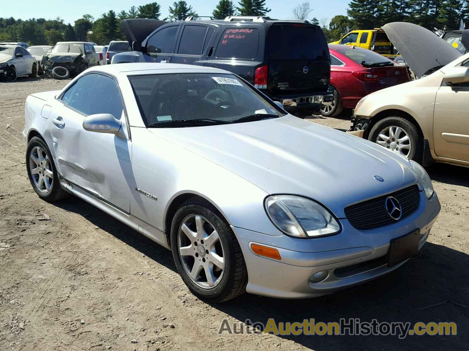 2001 MERCEDES-BENZ SLK 230 KOMPRESSOR, WDBKK49F01F214520