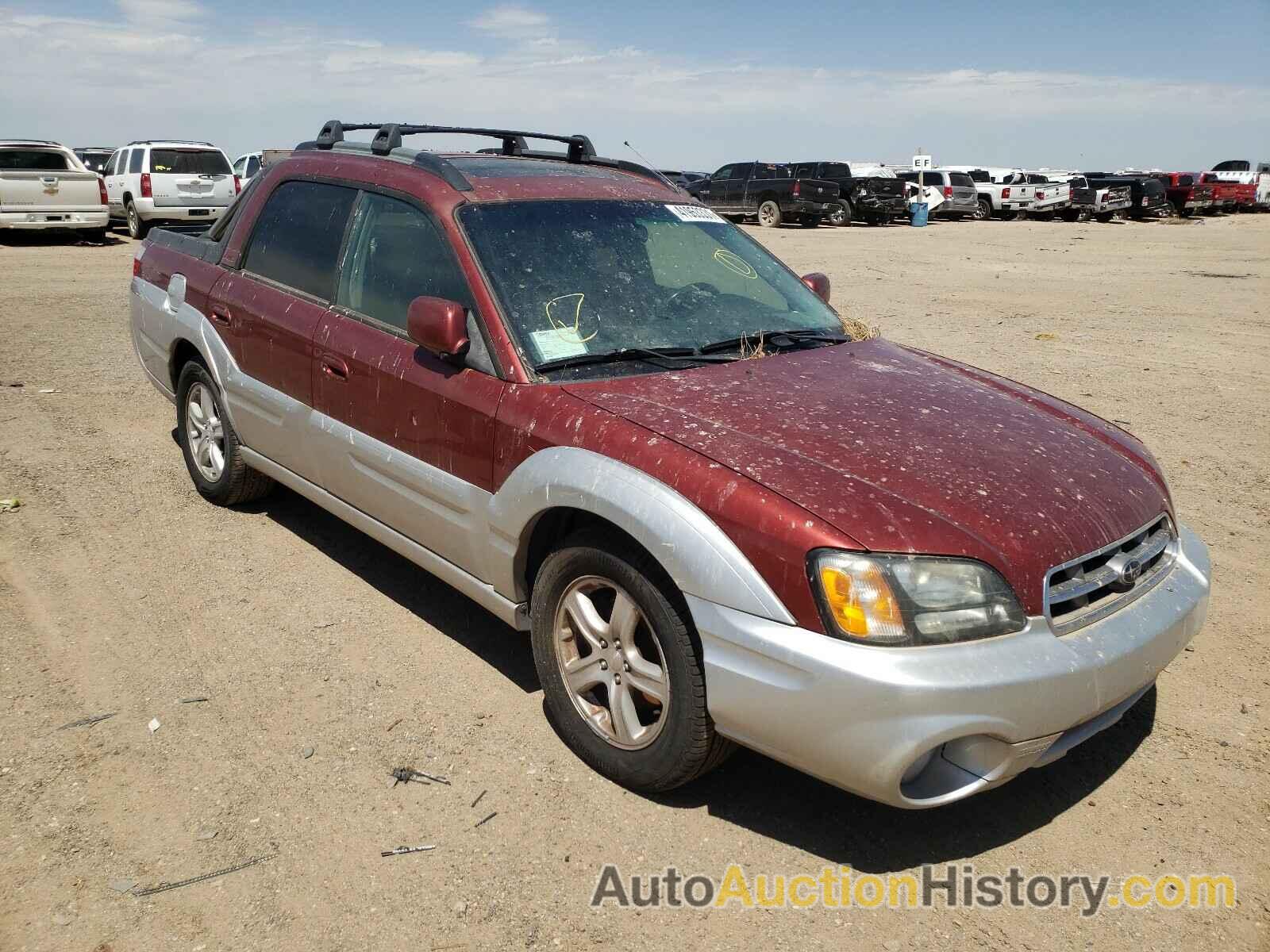 2003 SUBARU BAJA, 4S4BT61C237108915