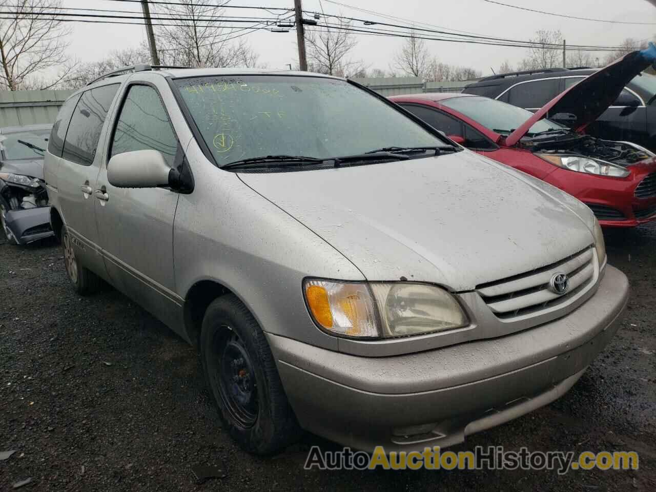 2001 TOYOTA SIENNA LE, 4T3ZF13C41U324504