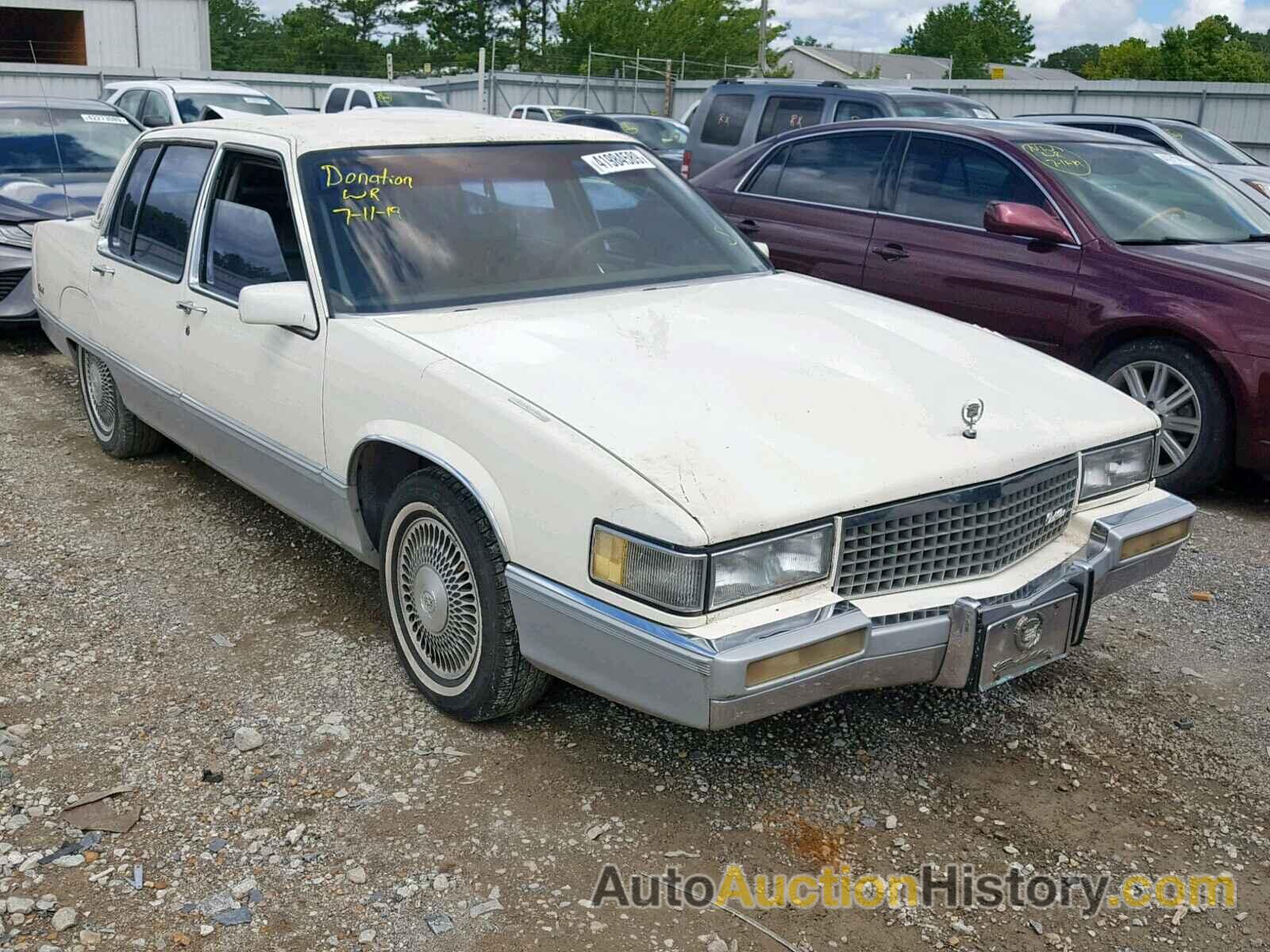 1989 CADILLAC FLEETWOOD, 1G6CB5153K4324248