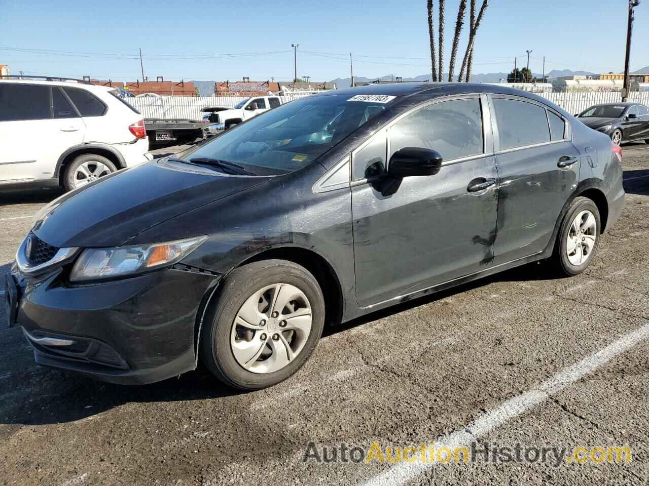 2014 HONDA CIVIC LX, 19XFB2F58EE270787