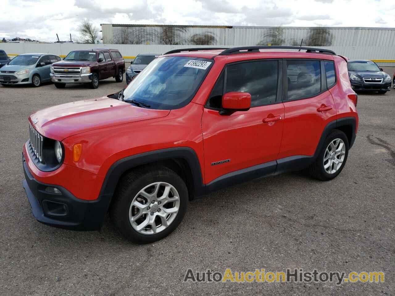 2016 JEEP RENEGADE LATITUDE, ZACCJABT7GPD76626