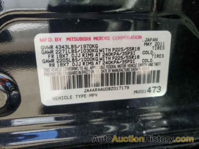 MITSUBISHI OUTLANDER SE, JA4AR4AU0BZ017179