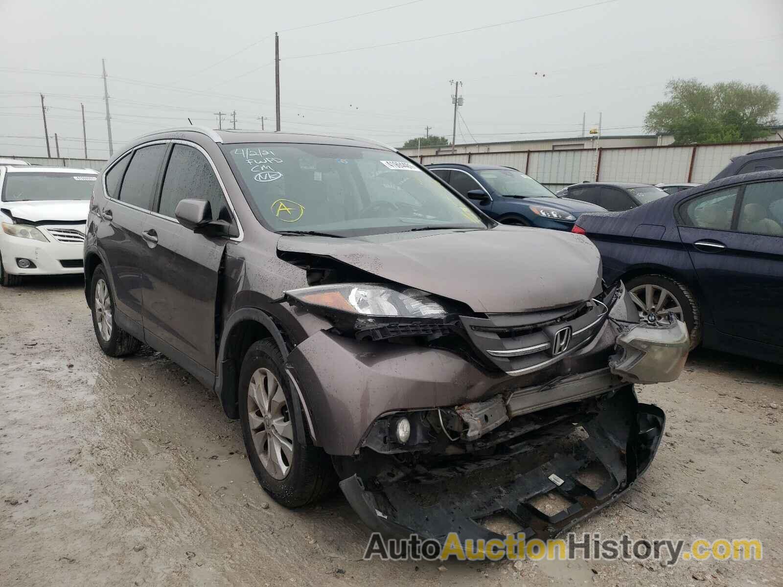 2013 HONDA CRV EXL, 5J6RM3H73DL025360