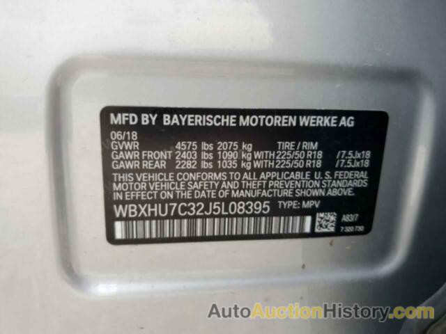 BMW X1 SDRIVE28I, WBXHU7C32J5L08395