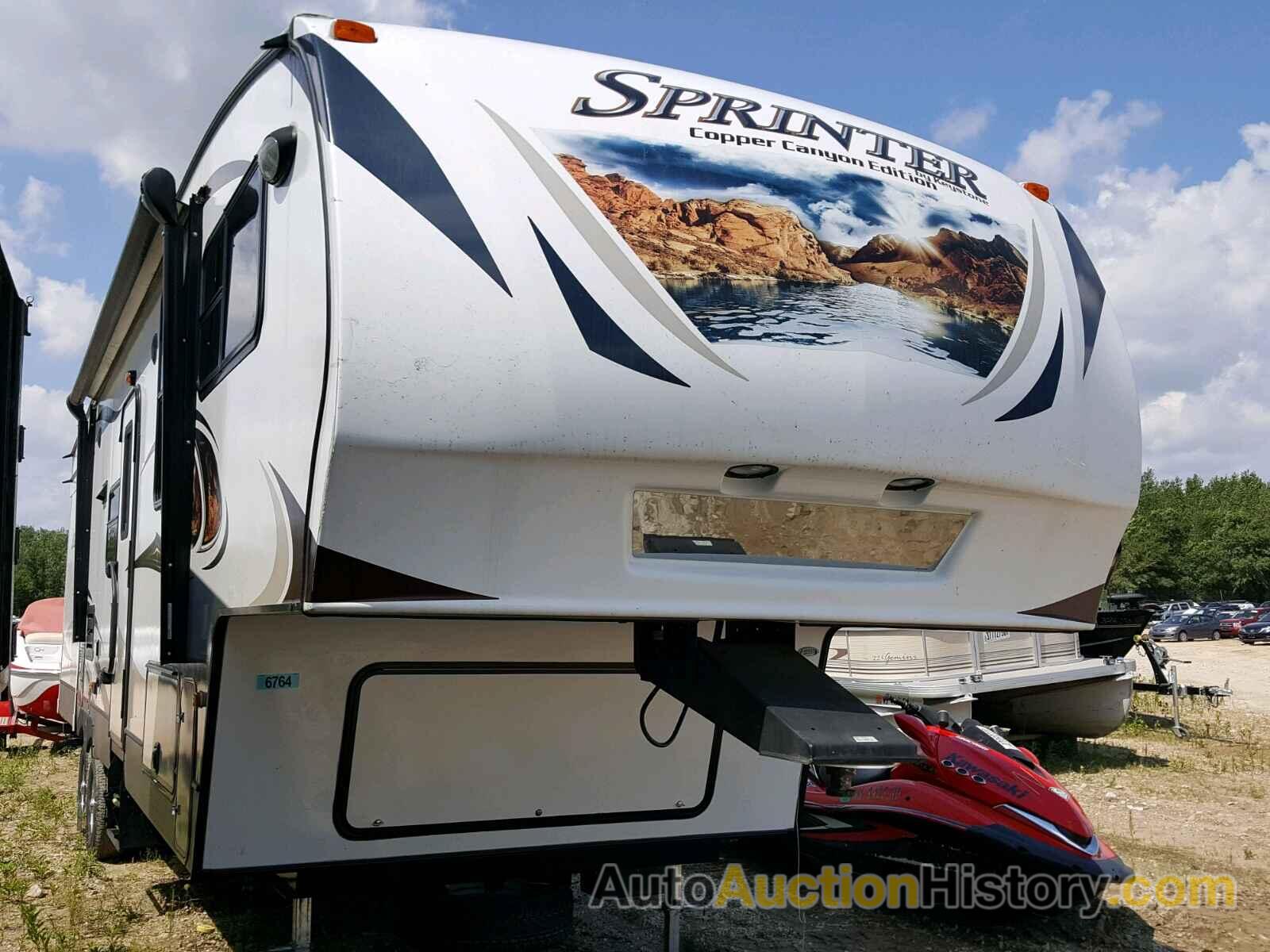 2013 KEYSTONE SPRINTER, 4YDF29227D1531863