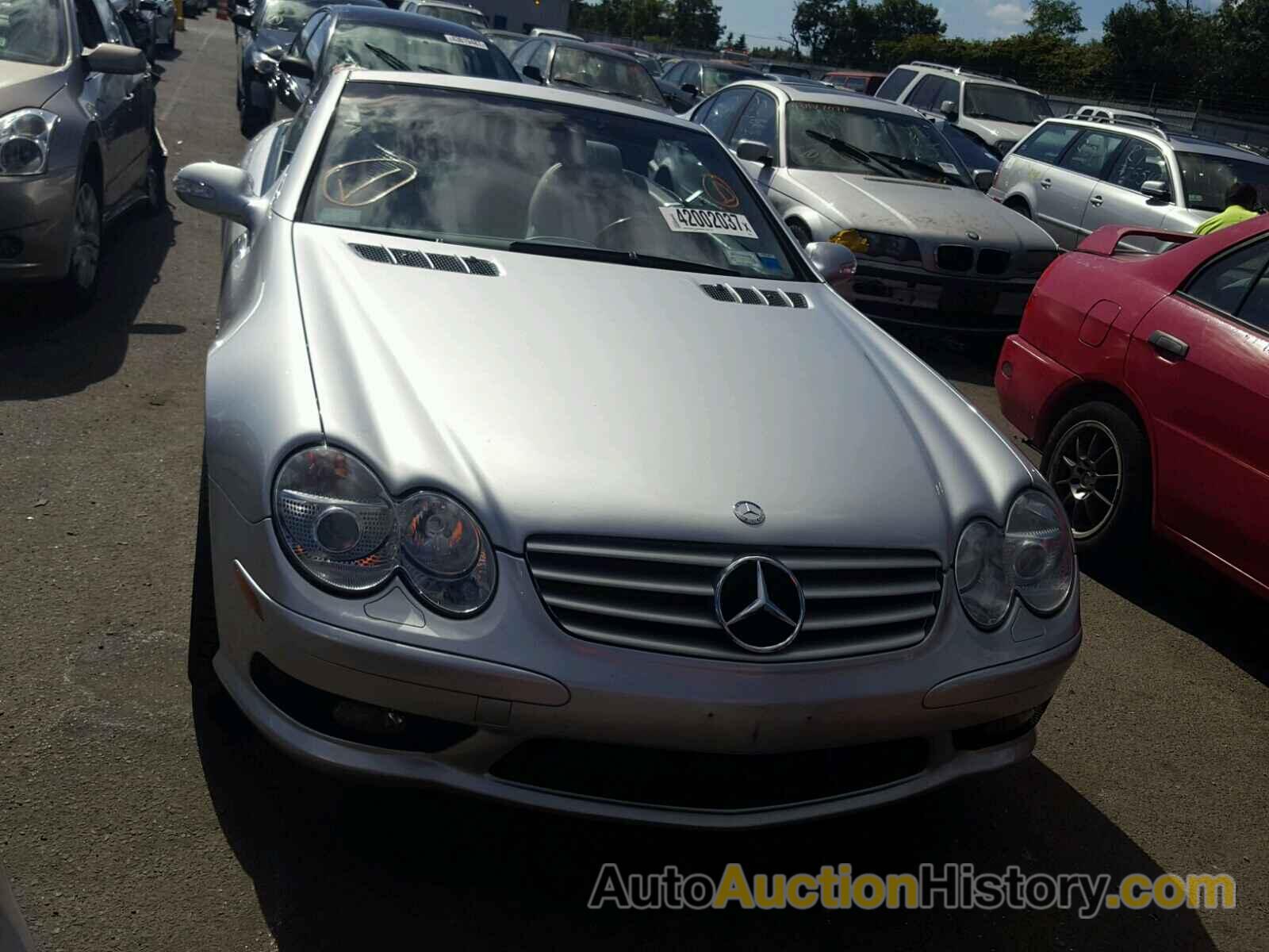 2003 MERCEDES-BENZ SL 55 AMG, WDBSK74F13F060556