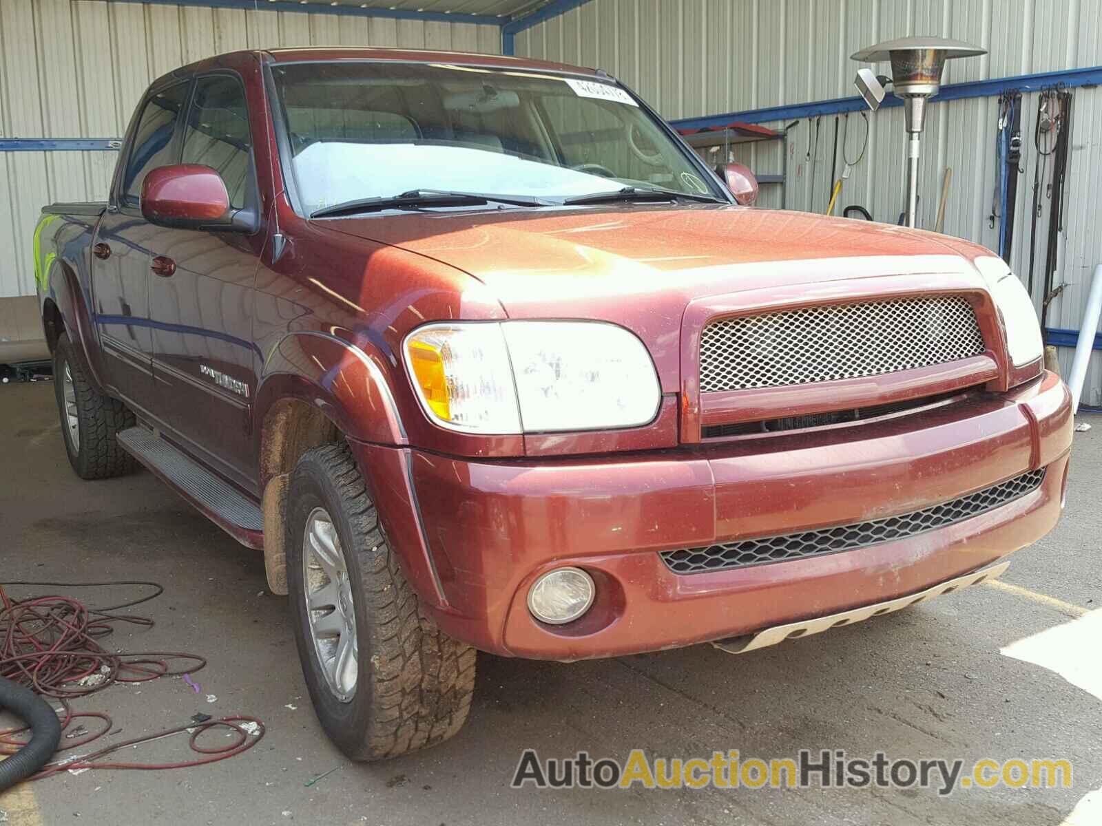 2005 TOYOTA TUNDRA DOUBLE CAB LIMITED, 5TBDT48145S478464