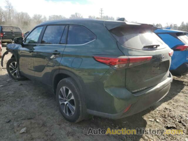 TOYOTA HIGHLANDER HYBRID XLE, 5TDKBRCH5PS570298