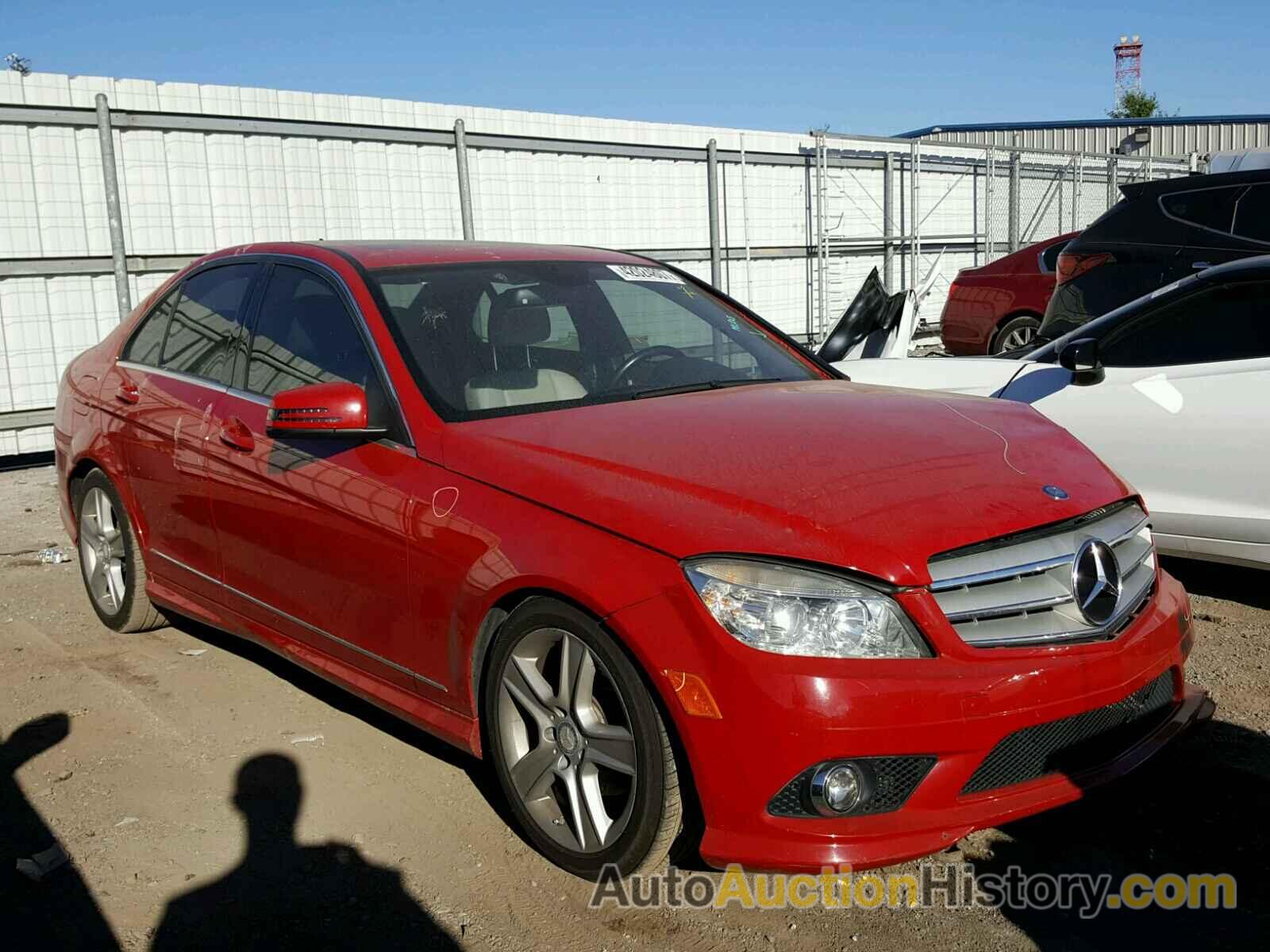 2010 MERCEDES-BENZ C 300 4MATIC, WDDGF8BB4AR090458