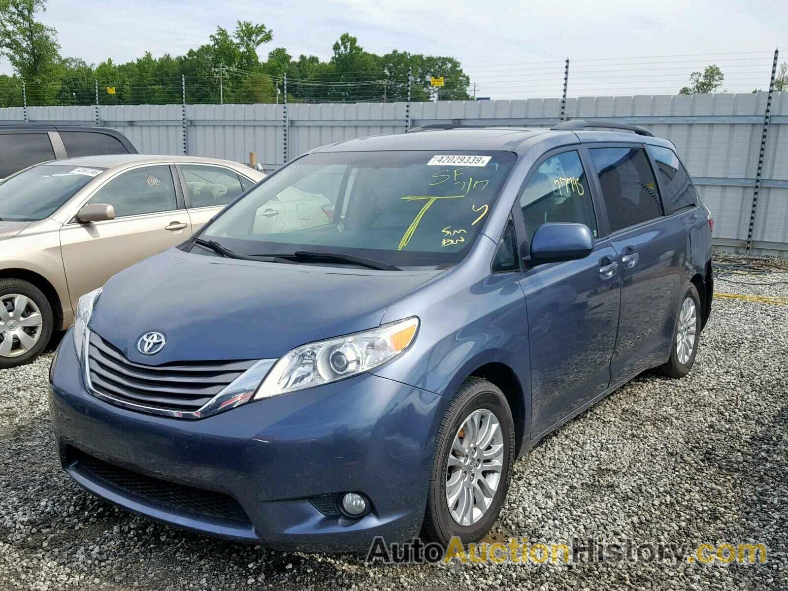 2015 TOYOTA SIENNA XLE, 5TDYK3DC3FS641300