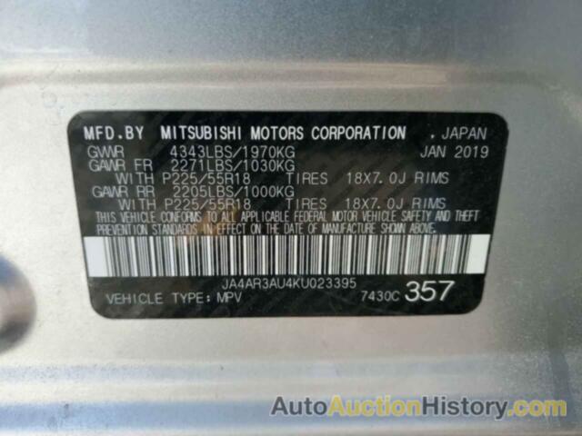 MITSUBISHI OUTLANDER ES, JA4AR3AU4KU023395