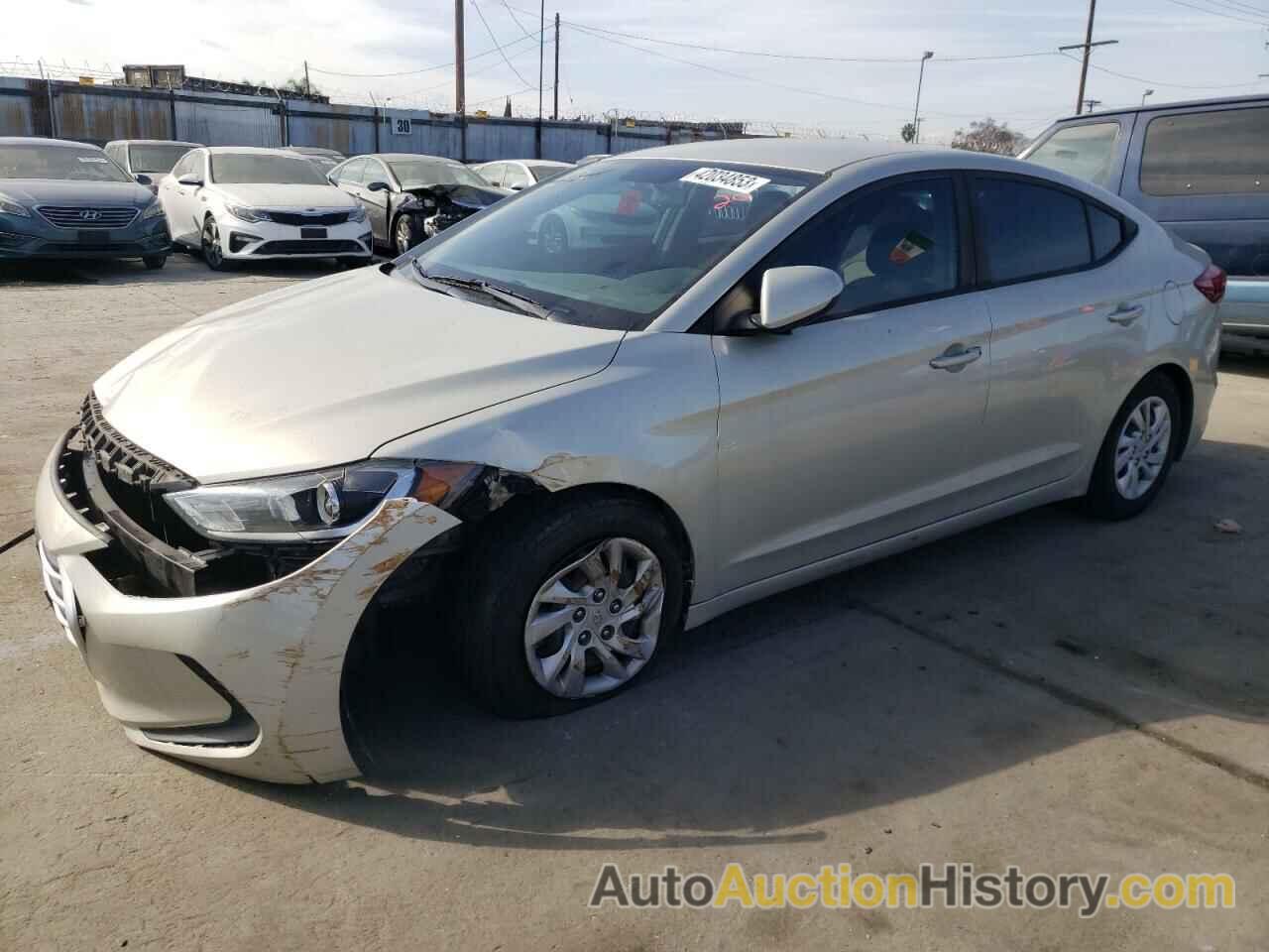 2017 HYUNDAI ELANTRA SE, 5NPD74LF4HH166623