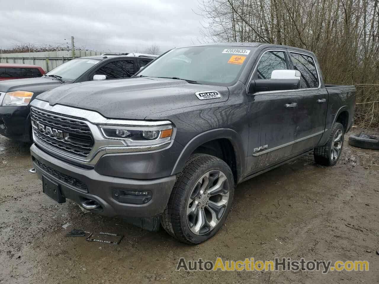 2019 RAM 1500 LIMITED, 1C6SRFHT4KN715327