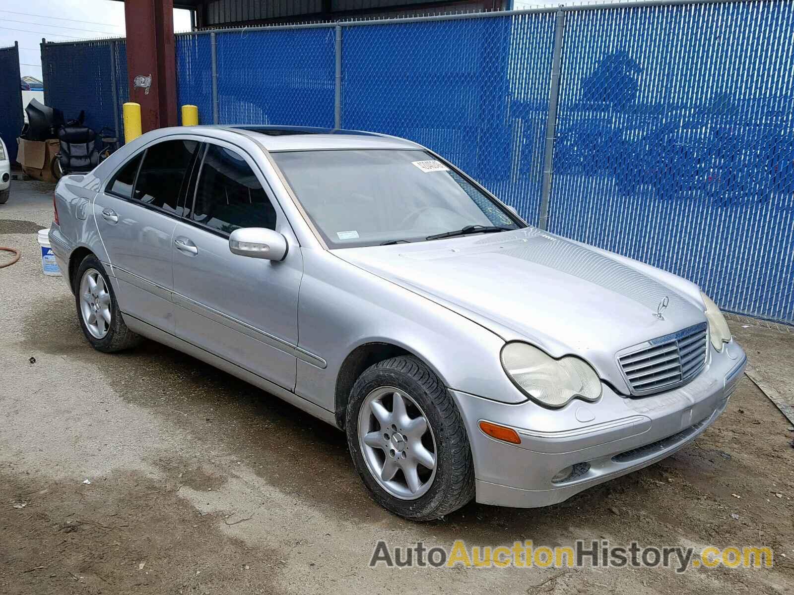 2001 MERCEDES-BENZ C 320, WDBRF64J51F010533